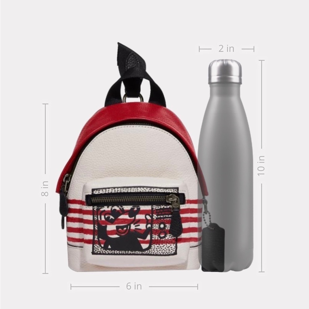 Coach Disney Keith Haring backpack crossbody bag BRAND NEW LIMITED EDITION - Picture 9 of 15
